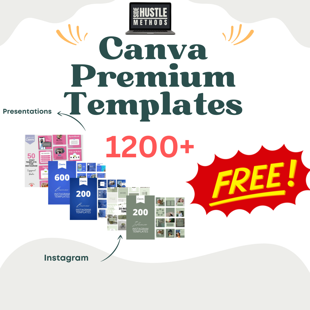 1200 Canva Premium Templates